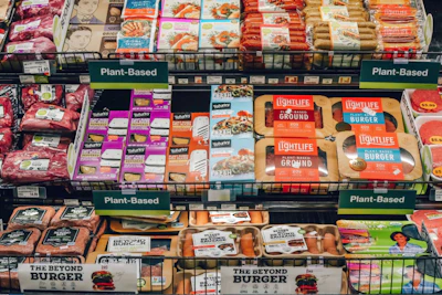 Kroger Plant Based Meat Section Lead