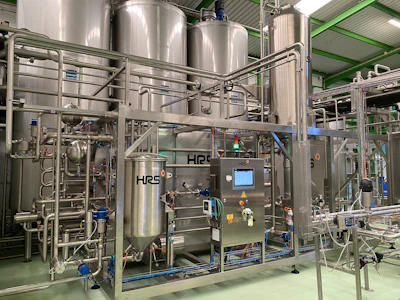 The new HRS DSI Series uses direct steam injection to increase the speed of sterilizing products such as oat milk
