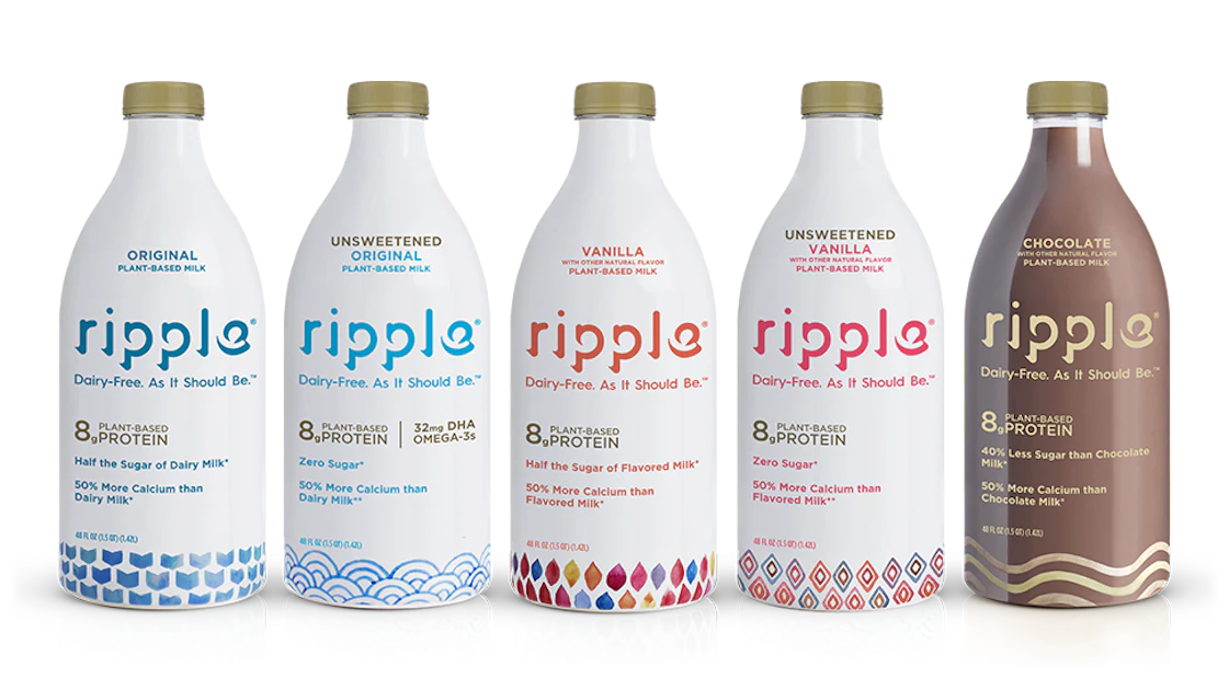 Dairy Ripple Menu Ripple Foods Raises $60M to Grow Plant-Based Dairy Offerings | Food ...