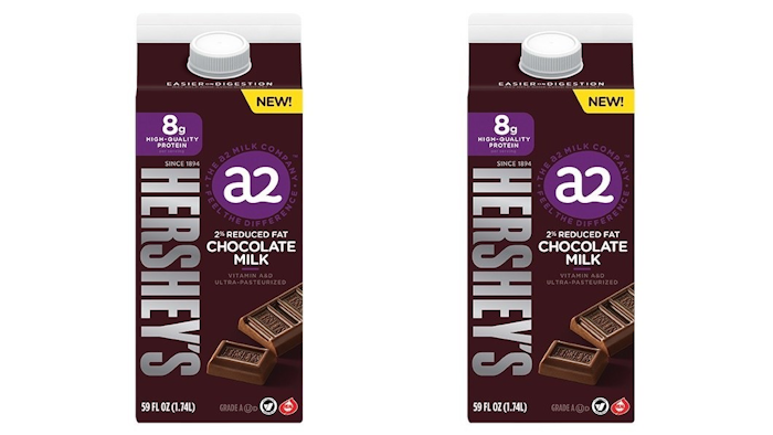 The A2 Milk Company Hersheys Co Branded Chocolate Milk