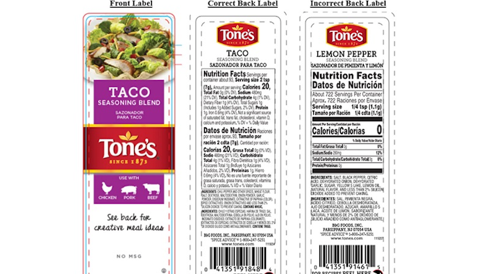 Tone Taco Recall Sized