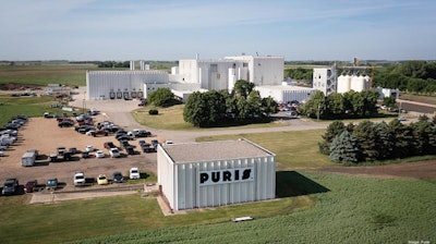 PURIS' new state-of-the-art facility in Dawson, MN more than doubles the company's pea protein production capacity.
