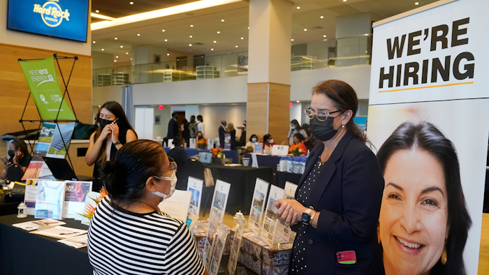 Employers are having a harder time recruiting new workers.