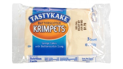 Label Butterscotch Krimpet 3ct Best By Date