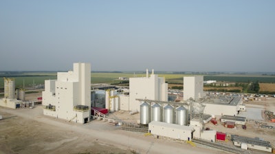 Roquette's new pea protein plant just outside Winnipeg in Portage la Prairie, Manitoba.