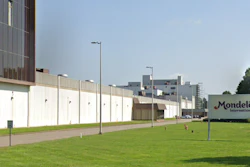 A Google Street view of Mondelez's biscuit factory in Richmond, VA.