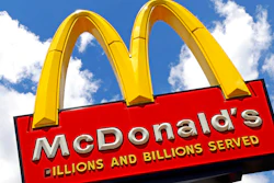 This June 25, 2019 photo shows the sign outside a McDonald's restaurant in Pittsburgh.