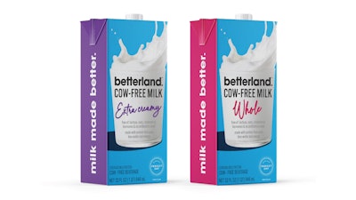 Betterland Milk Packaging