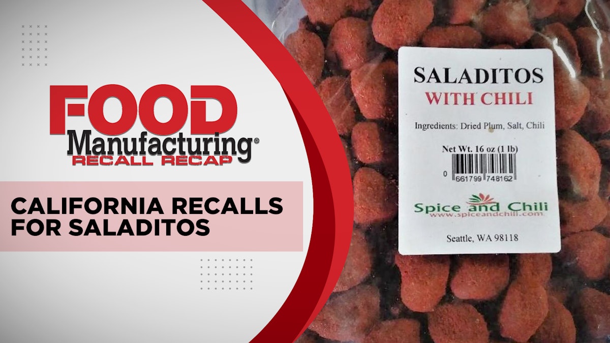 Recall Recap Recalls Expanded for Dried Plumbs, Enoki Mushrooms Food