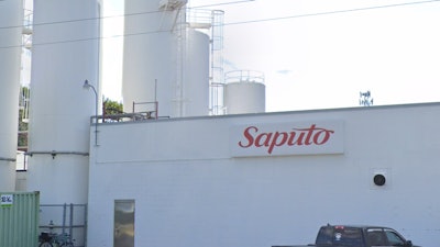 A Google Street view of Saputo's dairy factory in Lena, WI.