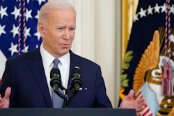 President Joe Biden speaks at an event to celebrate Black History Month in the East Room of the White House on Feb. 28, 2022 in Washington.