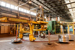 The Interpipe Steel plant in Dnipro, Ukraine, is shown on March 10, 2022.