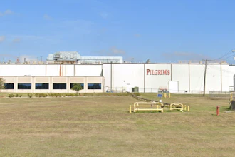 A Google Street view of Pilgrim's Pride's Waco, TX facility.