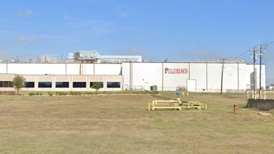 A Google Street view of Pilgrim's Pride's Waco, TX facility.