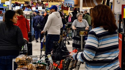 Ralphs supermarket, Panorama City, Los Angeles, March 13, 2020.