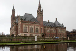 The International Court of Justice, The Hague, Netherlands, Feb. 2, 2018.