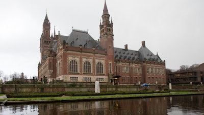 The International Court of Justice, The Hague, Netherlands, Feb. 2, 2018.
