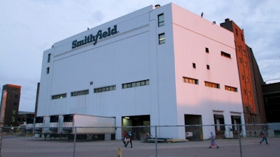 Smithfield pork processing plant in Sioux Falls, S.D., May 4, 2020.
