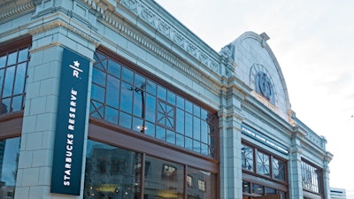 Starbucks Reserve and Roastery, Seattle, June 2017.