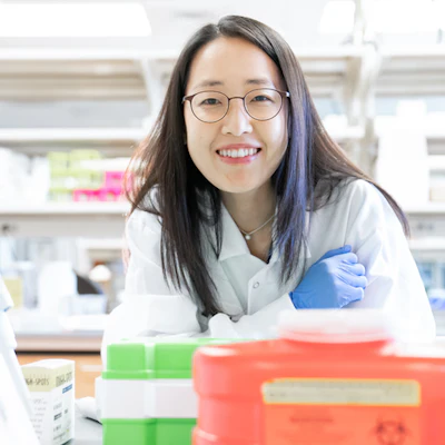 Sora Shin, assistant professor at the Fralin Biomedical Research Institute at VTC.