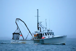 A scallop fishermen off Harpswell, Maine, Dec. 17, 2011.