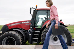 Iowa Gov. Kim Reynolds arrives at a bill-signing ceremony in Prairie City, May 17, 2022.