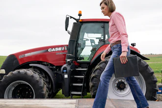 Iowa Gov. Kim Reynolds arrives at a bill-signing ceremony in Prairie City, May 17, 2022.