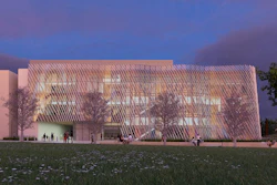 Architectural rendering of the Resnick Sustainability Center.