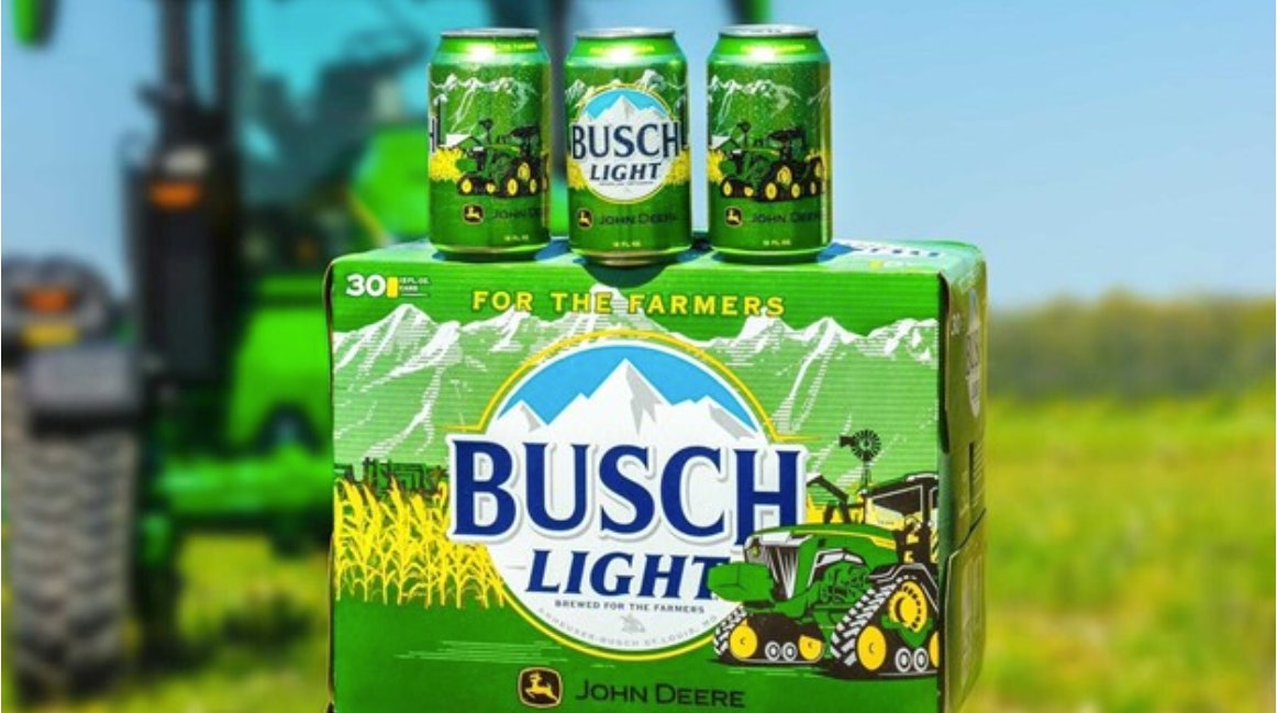 Anheuser-Busch, Deere Partner on 'For the Farmers' Cans ...