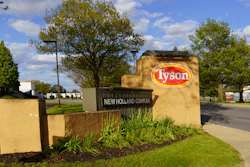 Tyson Foods facility, New Holland, Pa., May 2020.