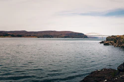 Vantage Bridge over Wanapum Lake, Wash.