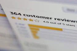 Online customer reviews displayed on a computer in New York, April 17, 2019.