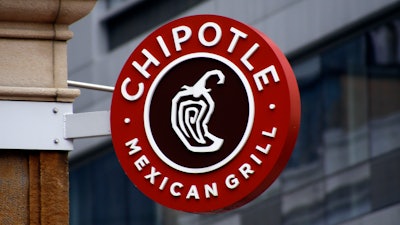 Chipotle sign outside a restaurant in Pittsburgh, Feb. 8, 2016.