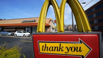 McDonald's restaurant, Pittsburgh, April 23, 2022.