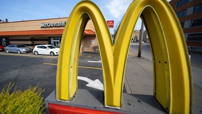 McDonald's restaurant in Pittsburgh, April 23, 2022.
