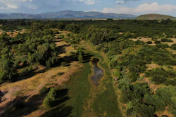 The Yaqui River on the outskirts of Vicam, Mexico, Sept. 26, 2022.