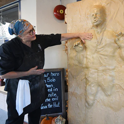 Catherine Pervan, co-owner of One House Bakery, Benicia, Calif.
