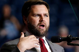 JD Vance, Republican candidate for U.S. Senate in Ohio, speaks at a rally in Youngstown, Sept. 17, 2022.