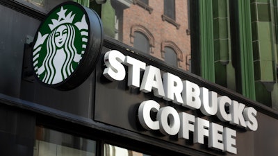Starbucks coffee shop in Boston, Oct. 14, 2022.