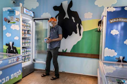 Shop at the Ben & Jerry's ice cream factory in the Be'er Tuvia Industrial area, Israel, July 20, 2021.