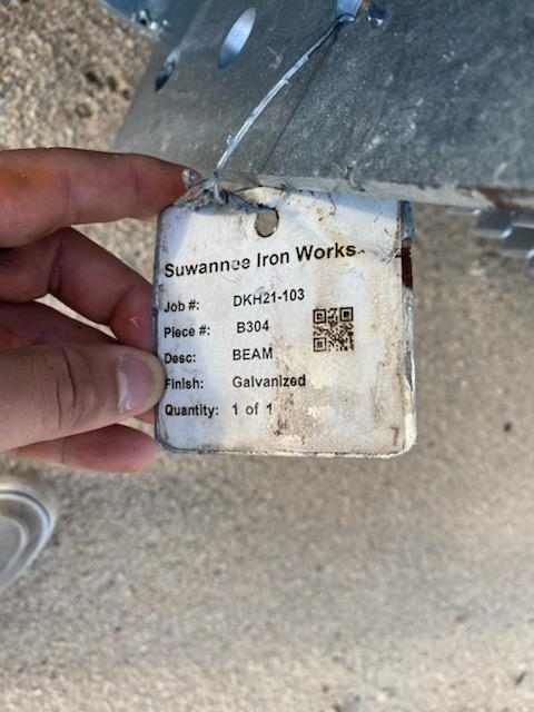 Suwannee After Galvanizing