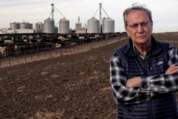 Lee Reeve poses for a photo at his family's cattle feedyard and ethanol plant near Garden City, Kan., Jan. 5, 2023.