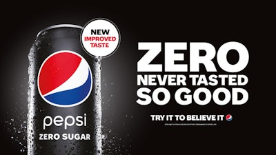 Pepsi Zero Sugar Reformulation