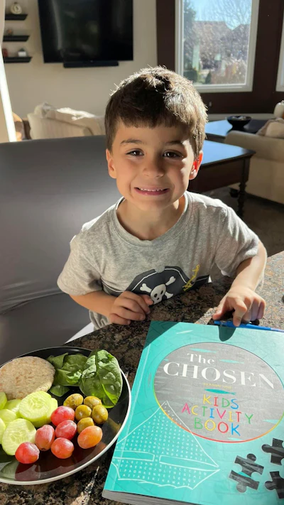 Mason Stonehouse, 6, in Chesterfield, Mich., October 2022.