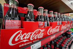 Bottles of Coca-Cola at a market in Uniontown, Pa., April 24, 2022.
