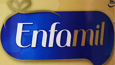 The logo for Enfamil in Monroe, Mich., June 8, 2015.