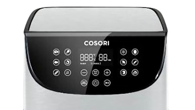 This photo provided by Consumer Product Safety Commission shows a Cosori air fryer. Cosori is recalling more than 2 million air fryers sold in the U.S., Canada and Mexico because their wire connections can overheat and cause a fire risk. The U.S. Consumer Product Safety Commission announced the recall Thursday, Feb. 23, 2023.