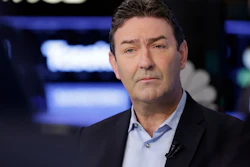 Then-McDonald's CEO Steve Easterbrook at the New York Stock Exchange, July 26, 2017.