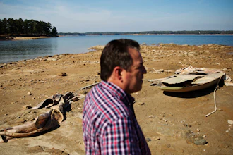 U.S. Army Corps of Engineers Natural Resources Manager Nick Baggett in Flowery Branch, Ga., Oct. 26, 2016.