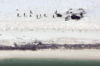 Fishermen from Indonesia on Bedwell Island, Australia, April 17, 2023.